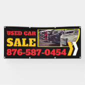 中古車販売カスタムバナー 横断幕 (横)