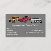 中古車販売ディーラー名刺 名刺 (正面)