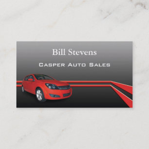 中古車販売店の名刺 名刺