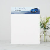 中古車販売店 レターヘッド (スタンド正面)