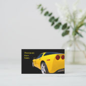 中古車販売店 名刺 (スタンド正面)