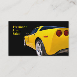 中古車販売店 名刺