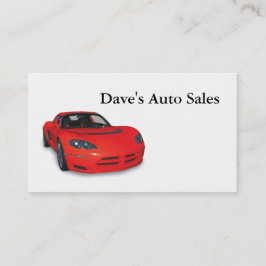 中古車販売店 名刺