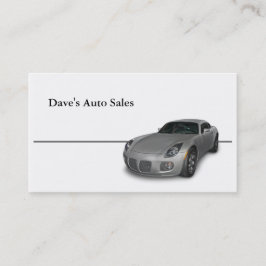 中古車販売店 名刺