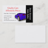 中古車販売店 名刺 (正面/裏面)