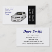 中古車販売店 名刺 (正面/裏面)