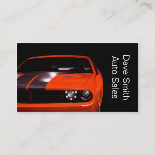 中古車販売店 名刺