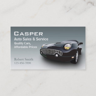 中古車販売店 名刺