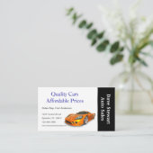 中古車販売店 名刺 (スタンド正面)