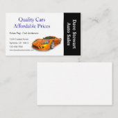 中古車販売店 名刺 (正面/裏面)