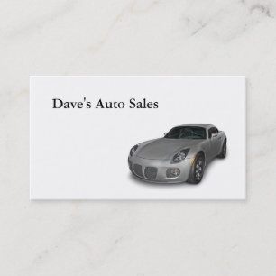 中古車販売店 名刺