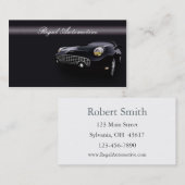 中古車販売業者 名刺 (正面/裏面)