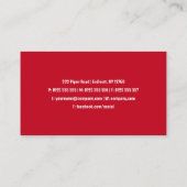 中古車 |パーツサービス 名刺 (裏面)