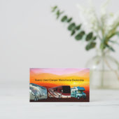 中古Camper Motorhome Dealerの名刺 名刺 (スタンド正面)