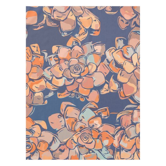 中和海軍秋自然の植物学会 テーブルクロス (正面)