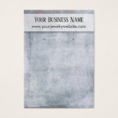 中和素朴イヤリングホルダー表示カード (正面)