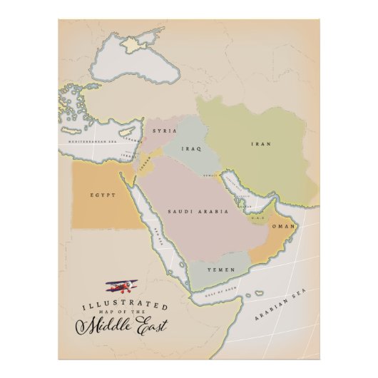 中図解入りの、写真付きの東地図。 フォトプリント            (正面)