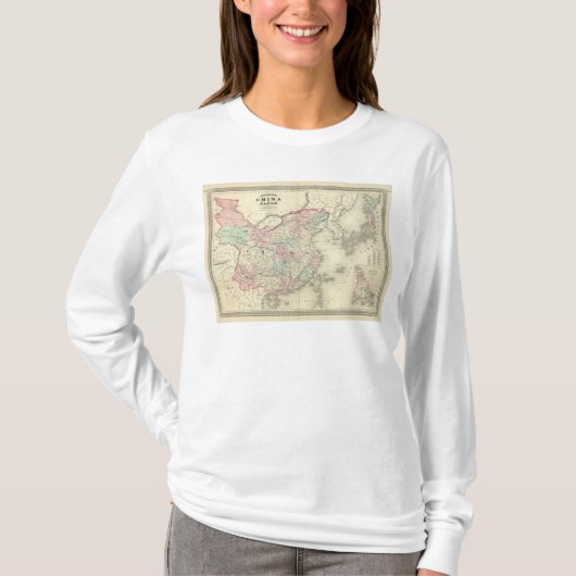 中国および日本2 Tシャツ (正面)