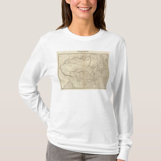 中国および日本 Tシャツ (正面)