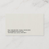 中国か日本旅行会社の名刺 名刺 (裏面)