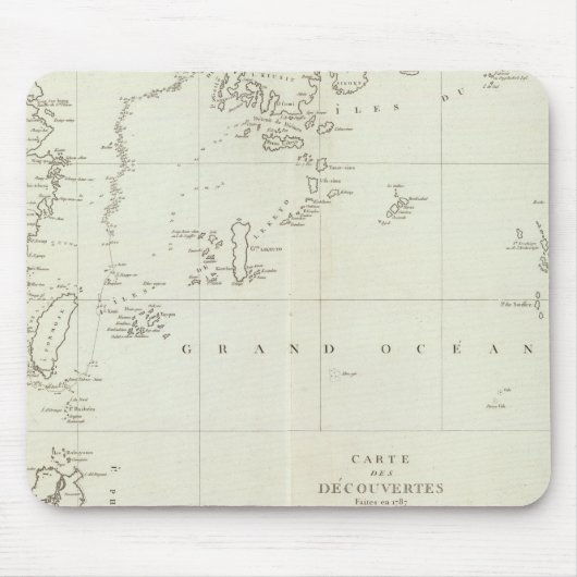 中国とアジア マウスパッド (正面)