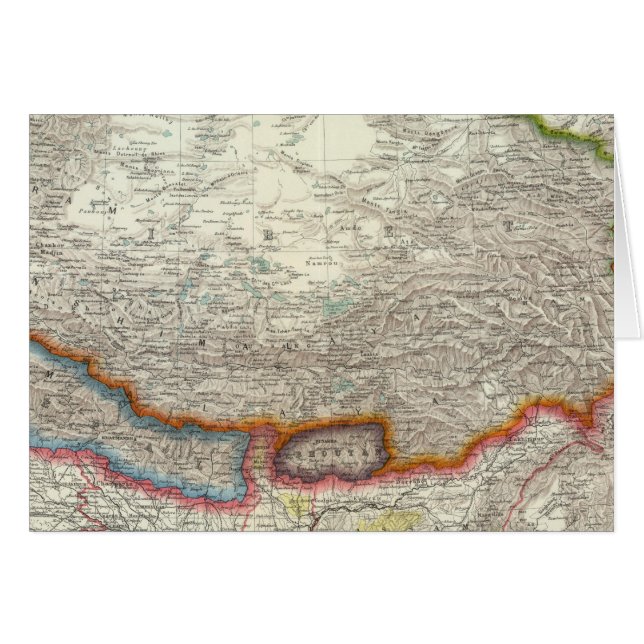 中国とチベット (正面横)