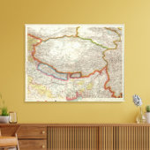 中国とチベット キャンバスプリント (インサイチュ (リビング))