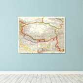 中国とチベット キャンバスプリント (インサイチュ (ウッドフロア))