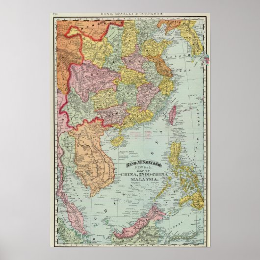 中国とマレーシア ポスター (正面)