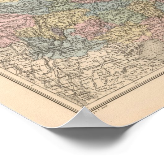 中国と韓国 ポスター (角)