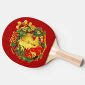 中国のおめでとう 卓球ラケット (横)