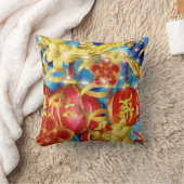 中国のお祝い クッション (ブランケット)