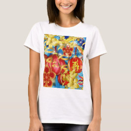 中国のお祝い Tシャツ
