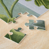 中国ので赤いスイレン、容積Iのプレート82、から「 ジグソーパズル (側面)