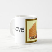 中国のながらくた コーヒーマグカップ (正面左)