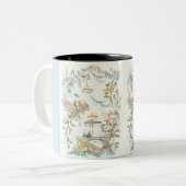 中国のなアラベスクのマグ ツートーンマグカップ (正面左)