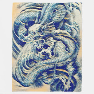 中国のなウォータードラゴン属 フリースブランケット