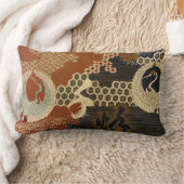 中国のなクレーン ランバークッション (ブランケット)