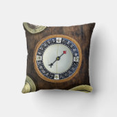 中国のなコンパスおよび金ゴールドの重量の閉めて下さい クッション (裏面)