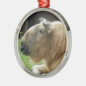 中国のなターキンのクリスマスのオーナメント メタルオーナメント (左)