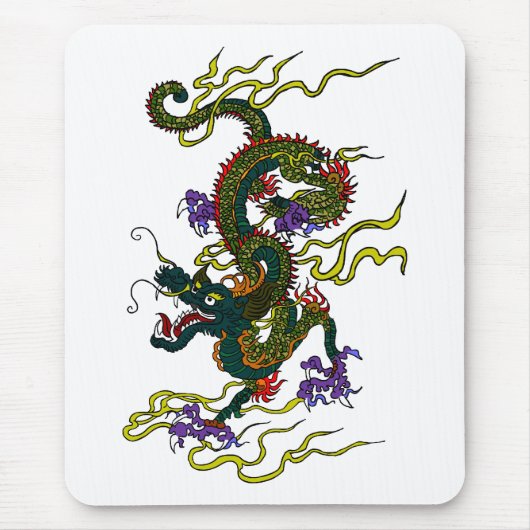中国のなドラゴンのマウスパッド マウスパッド (正面)