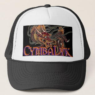 中国のなドラゴンの紫色のCymbaLykのロゴの帽子 キャップ