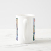 中国のなドラゴンの骨灰磁器のマグ ボーンチャイナマグカップ (裏面)