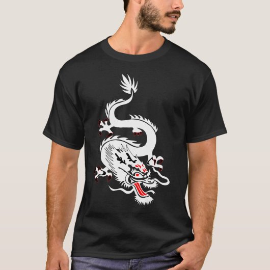 中国のなドラゴンのTシャツ Tシャツ (正面)