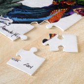 中国のなドラゴン ジグソーパズル (側面)