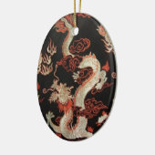 中国のなドラゴン セラミックオーナメント (左)