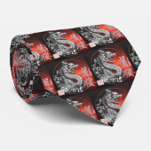 中国のなドラゴン ネクタイ (ロール)