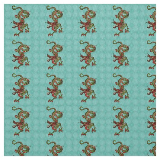 中国のなドラゴン ファブリック (見本)