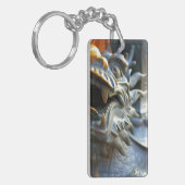 中国のなドラゴン-両面のキーホルダー キーホルダー (正面左)