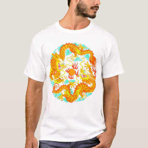中国のなドラゴン(版8) Tシャツ